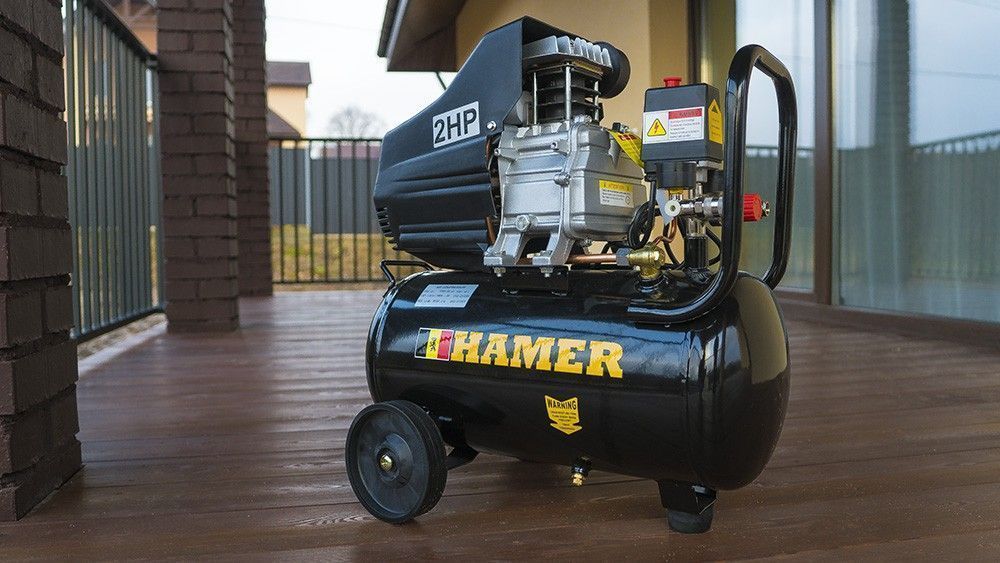 вид модели компрессор hamer air-1 (0155u) уценка