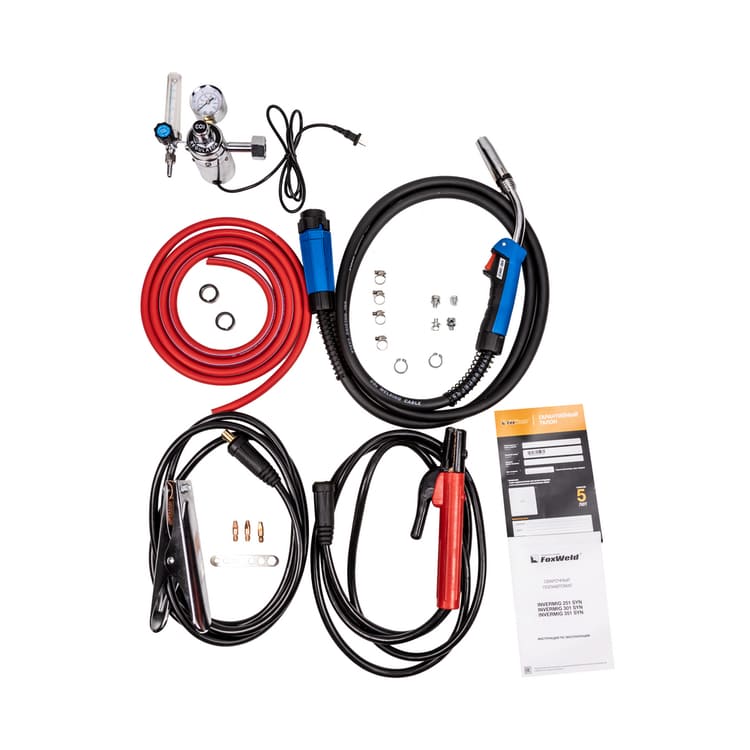 Сварочный полуавтомат Foxweld INVERMIG 351 SYN вид модели сварочный полуавтомат foxweld invermig 351 syn