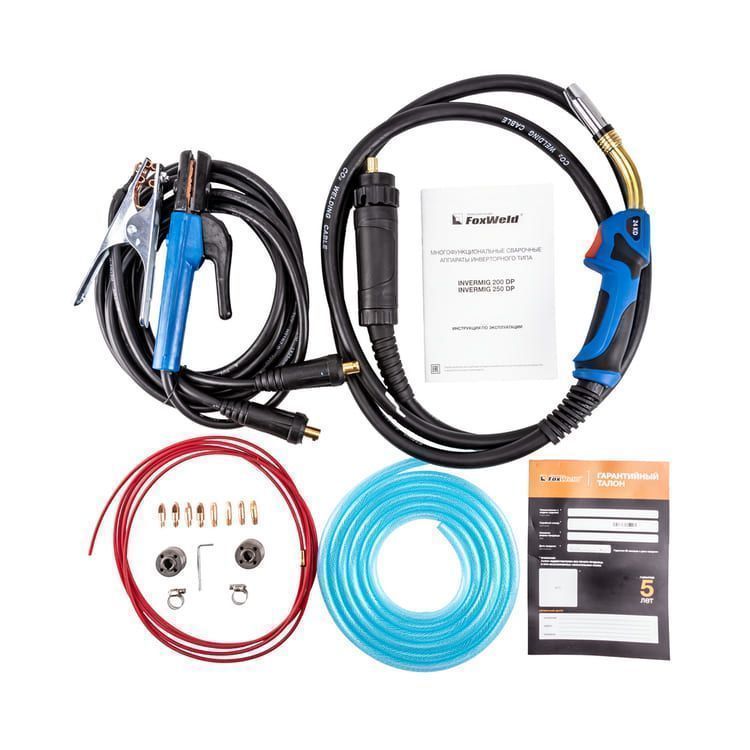вид модели сварочный полуавтомат foxweld invermig 250 dp