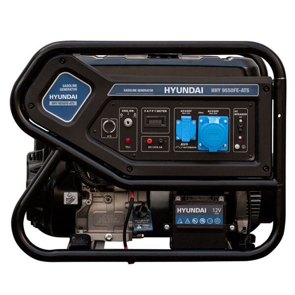 вид модели генератор бензиновый hyundai hhy 9550fe-ats