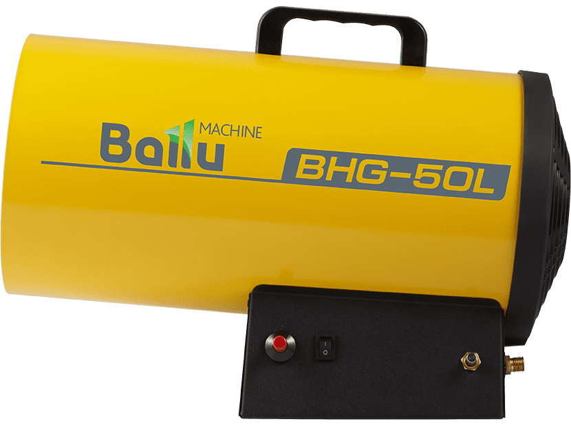 Пушка тепловая газовая Ballu BHG-50L вид модели пушка тепловая газовая ballu bhg-50l