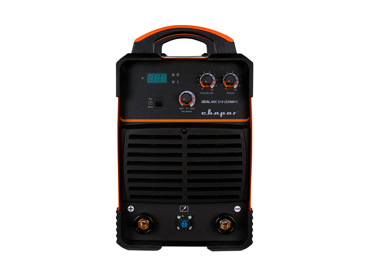 вид модели сварочный аппарат инверторный arc 315 "real" (z29801)