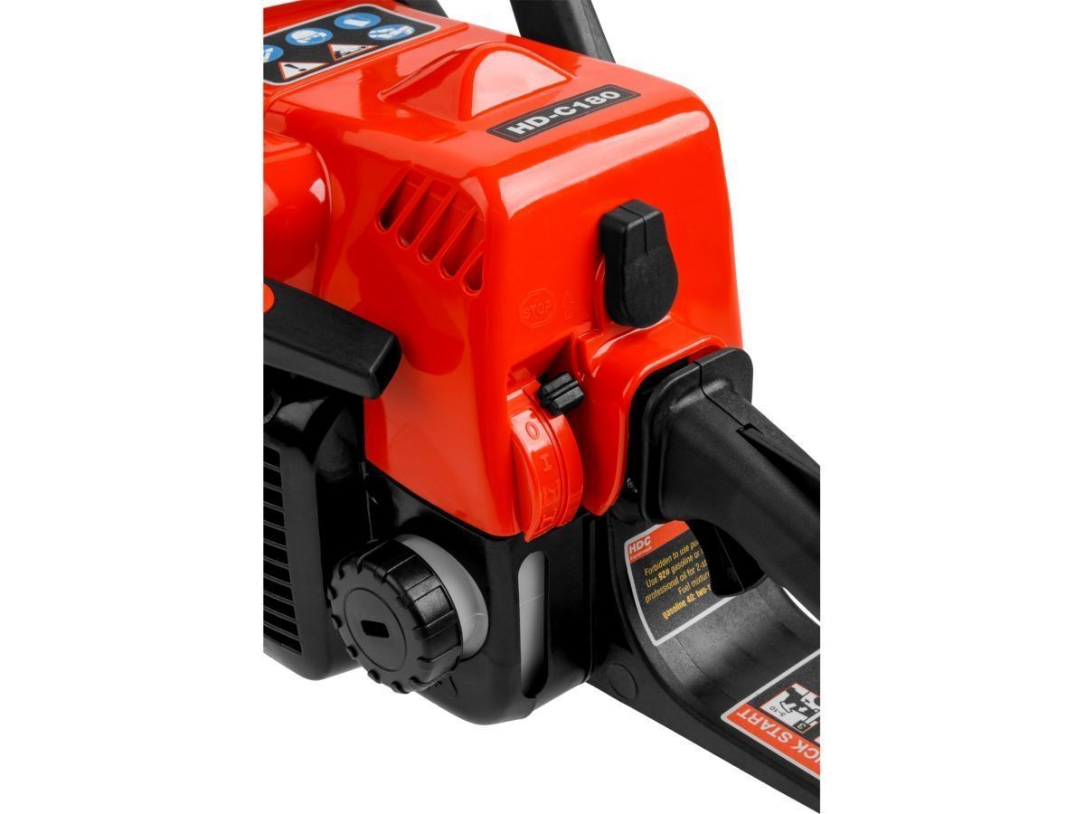 Бензопила HDC HD-C180 без шины и цепи вид модели бензопила hdc hd-c180 без шины и цепи