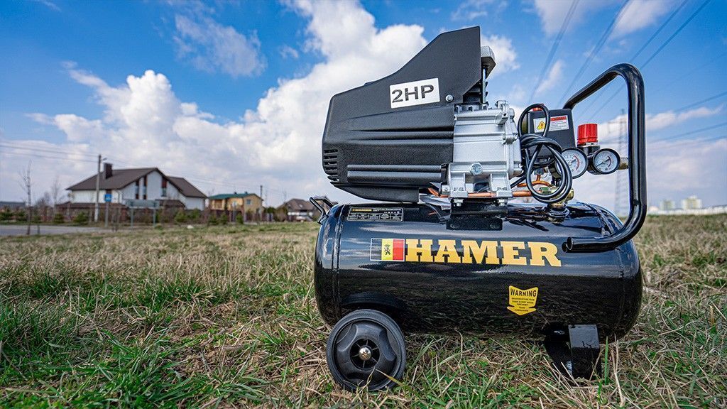 вид модели компрессор hamer air-1 (0155u) уценка