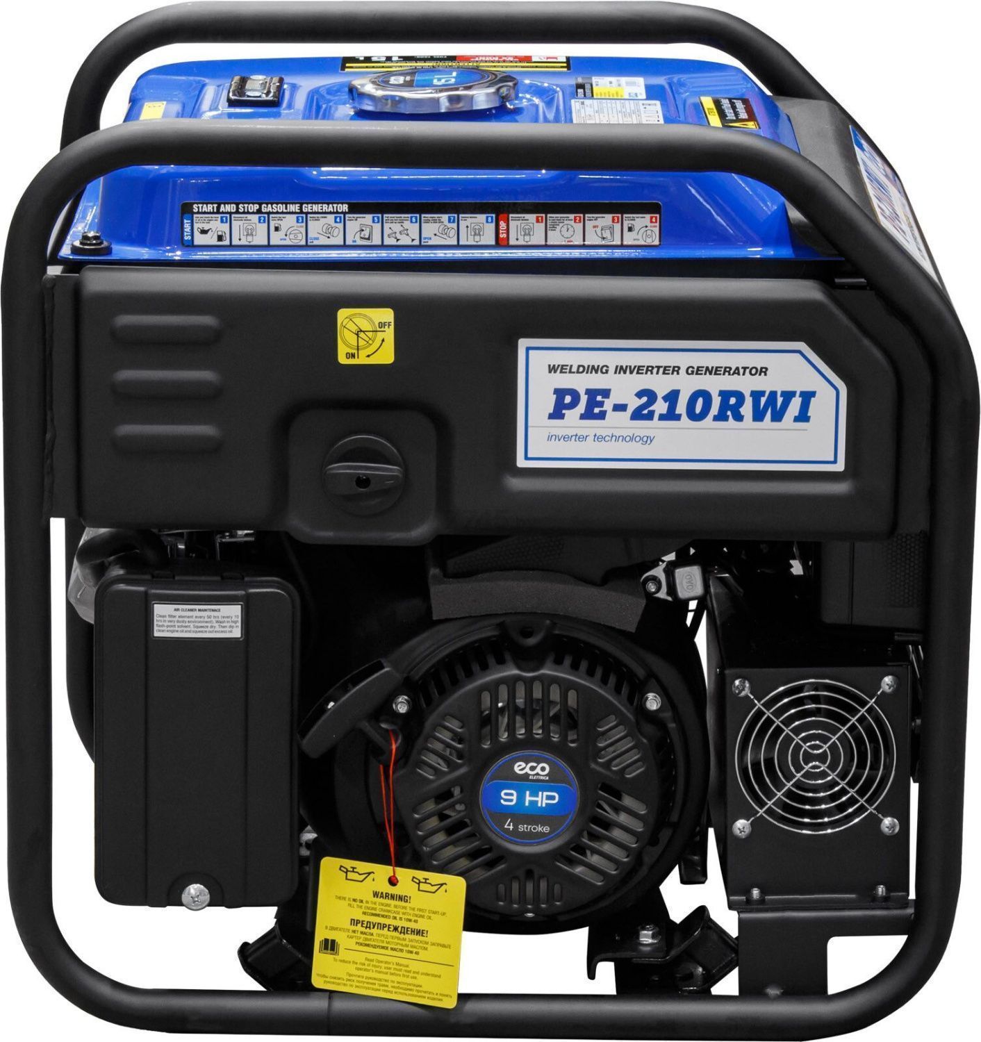 ГЕНЕРАТОР СВАРОЧНЫЙ БЕНЗИНОВЫЙ ECO PE-210RWI вид модели генератор сварочный бензиновый eco pe-210rwi