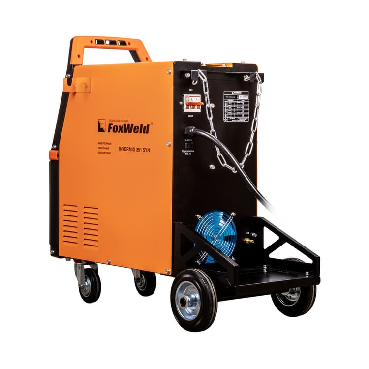 Сварочный полуавтомат Foxweld INVERMIG 351 SYN вид модели сварочный полуавтомат foxweld invermig 351 syn