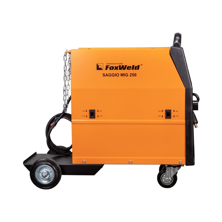 Сварочный полуавтомат Foxweld Saggio Mig 250 вид модели сварочный полуавтомат foxweld saggio mig 250