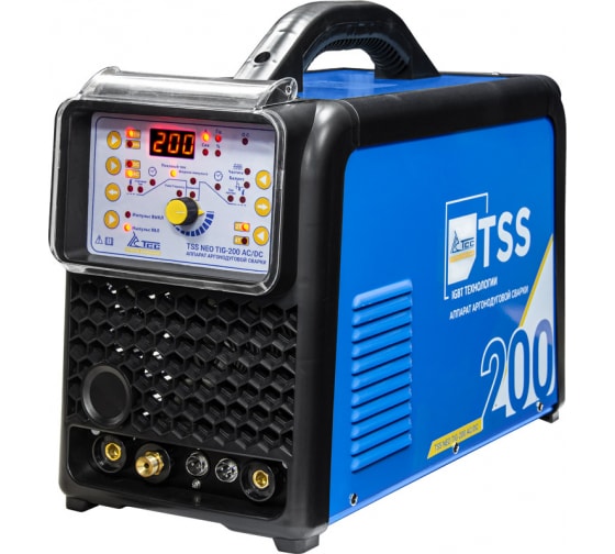 общий вид модели аппарат аргонодуговой сварки tss neo tig-200