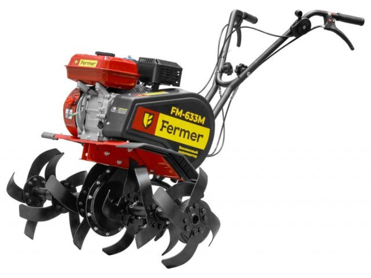 вид модели культиватор бензиновый fermer fm-633m