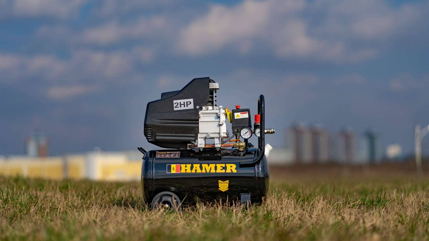 Компрессор HAMER AIR-1 (24L) вид модели компрессор hamer air-1 (24l)