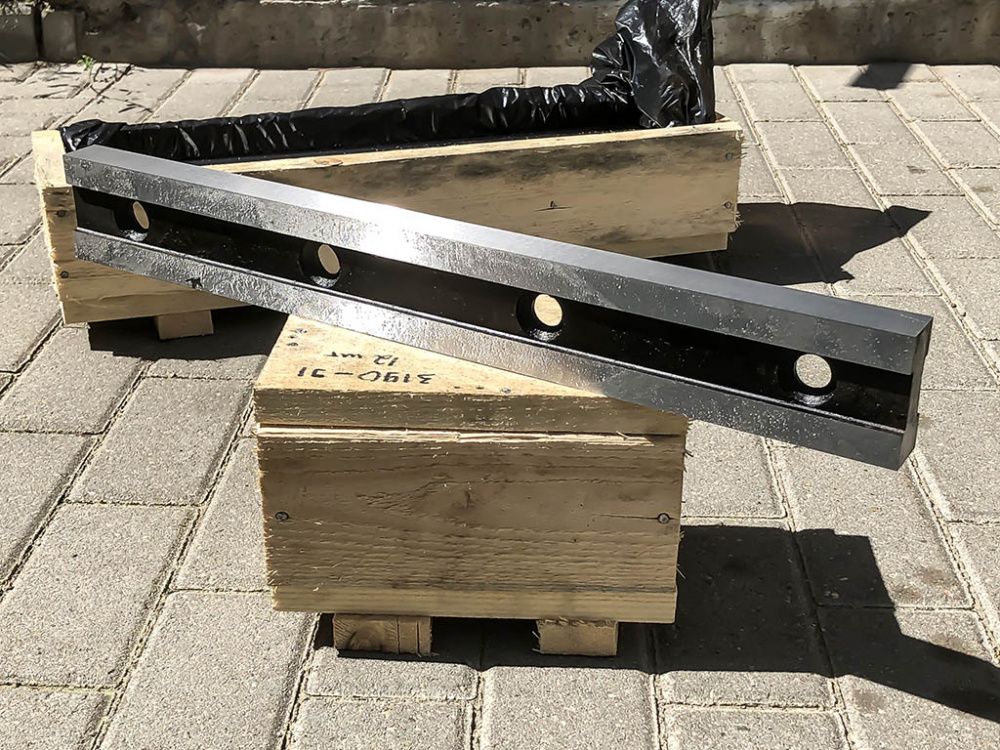 Ножи для гильотинных станков (промышленные) вид модели ножи для гильотинных станков (промышленные)