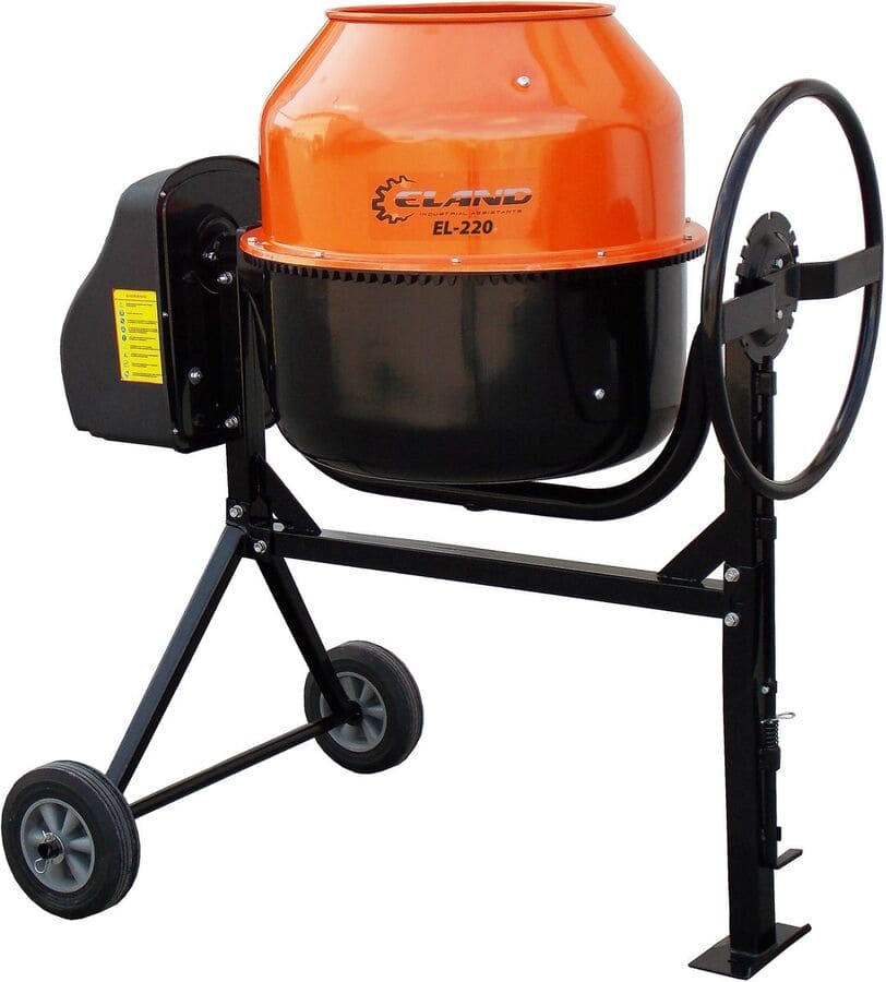 Бетономешалка Eland EL220 вид модели бетономешалка eland el220