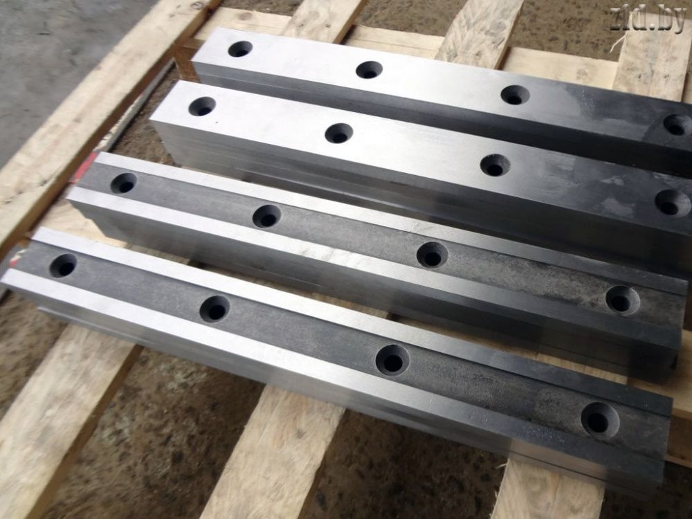 вид модели ножи для гильотинных ножниц