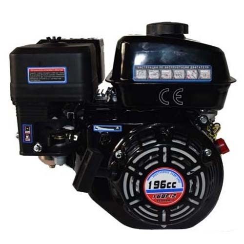 общий вид модели двигатель lifan 168f-2r (сцепление и редуктор 2:1) 6.5 л.с.