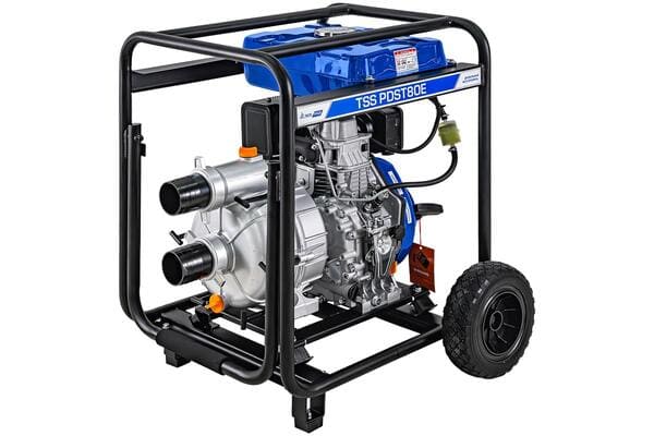 вид модели мотопомпа дизельная tss pdst80e (с электростартом, акб)