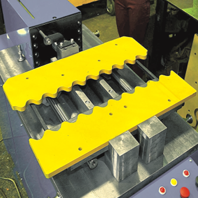 вид модели пресс-форма "волна малая" а3-17