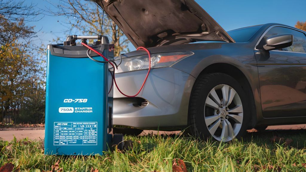 Пуско-зарядное устройство Hamer CD750 вид модели пуско-зарядное устройство hamer cd750