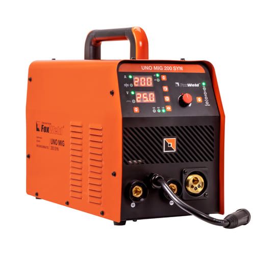 Сварочный полуавтомат Foxweld UNO MIG 200 SYN вид модели сварочный полуавтомат foxweld uno mig 200 syn