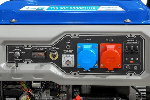 вид модели генератор бензиновый tss sgg 9000e3lua