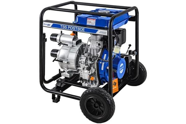 вид модели мотопомпа дизельная tss pdst80e (с электростартом, акб)