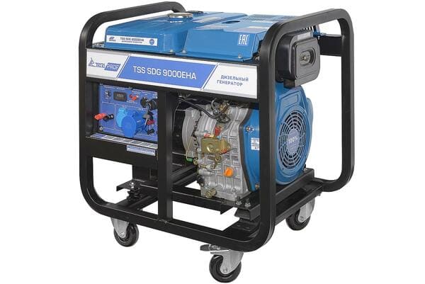 общий вид модели генератор дизельный tss sdg 9000eha