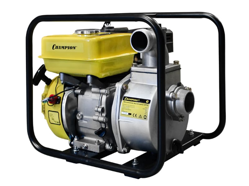Мотопомпа бензиновая Champion GP50 вид модели мотопомпа бензиновая champion gp50