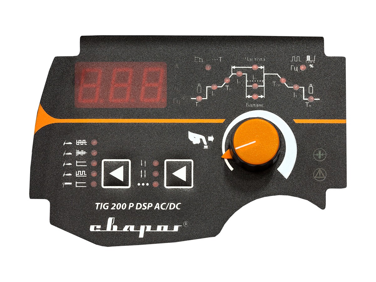 вид модели аппарат аргонодуговой сварки сварог tig 200 p dsp ac/dc "pro"(e201)