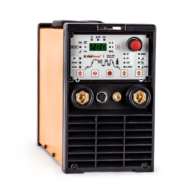общий вид модели аппарат аргонодуговой сварки foxweld weco tig 209 dc pulse