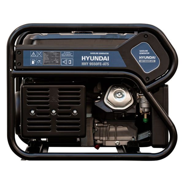 вид модели генератор бензиновый hyundai hhy 9550fe-ats