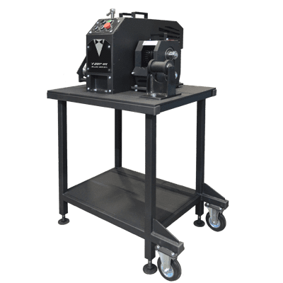 вид модели стол мобильный для "узор н1" black