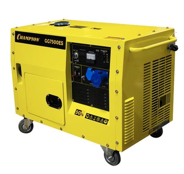 Модель генератор бензиновый champion gg7500es общий вид модели генератор бензиновый champion gg7500es