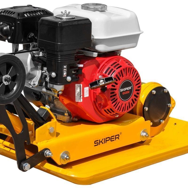 Виброплита SKIPER C120H-W (Honda GX200) вид модели виброплита skiper c120h-w (honda gx200)
