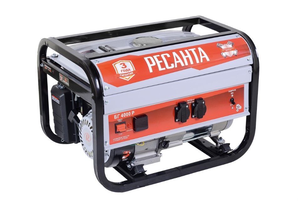Модель генератор бензиновый ресанта бг 4000 р общий вид модели генератор бензиновый ресанта бг 4000 р