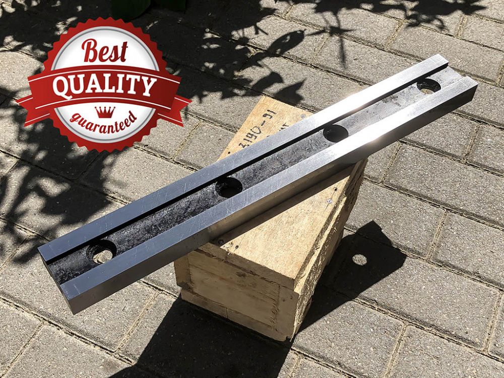 вид модели ножи для гильотинных ножниц