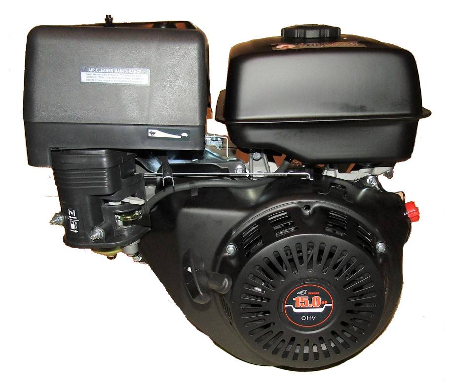 общий вид модели двигатель бензиновый tss km420c-s (диаметр вала = 25 мм.)