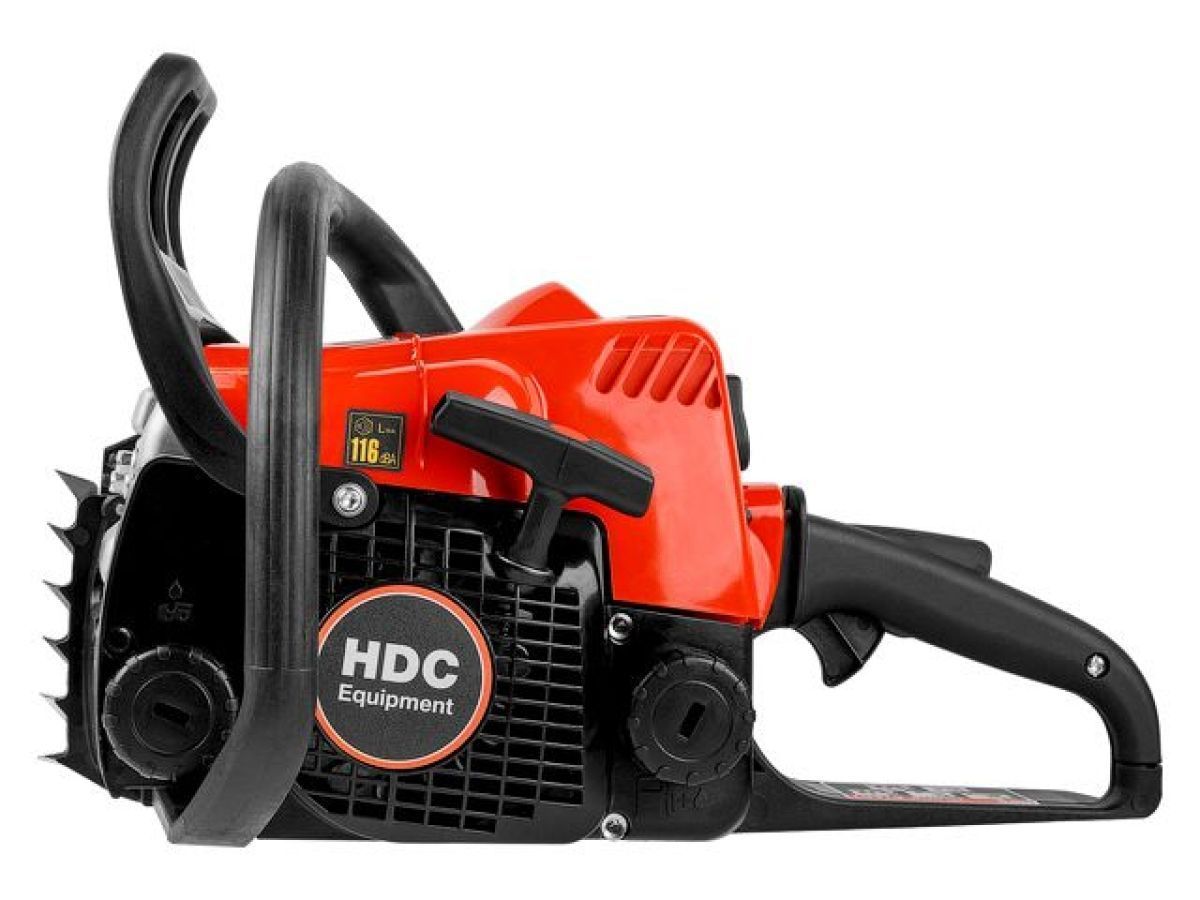 общий вид модели бензопила hdc hd-c180 без шины и цепи