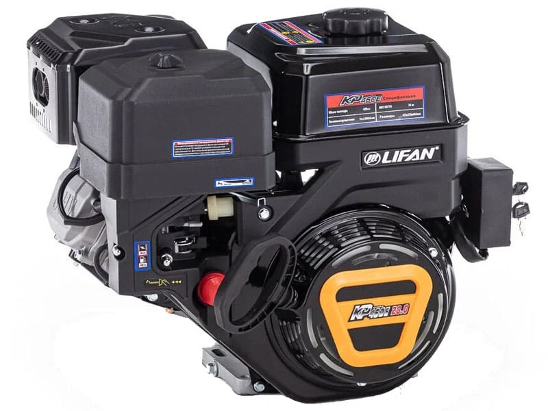 Двигатель Lifan KP460E (вал 25 мм) вид модели двигатель lifan kp460e (вал 25 мм)