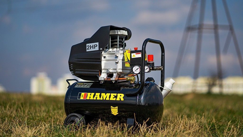 вид модели компрессор hamer air-1 (0155u) уценка