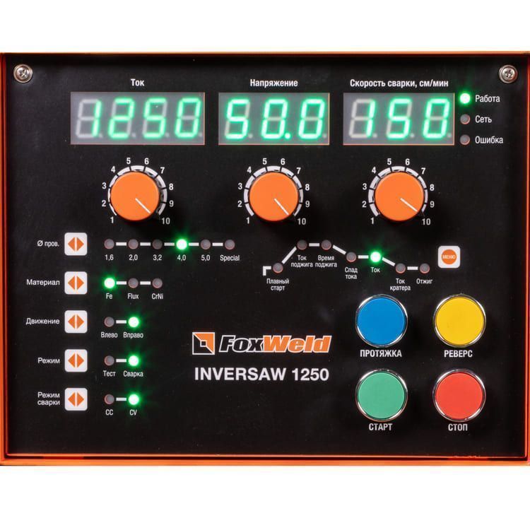 Сварочный аппарат многофункциональный FOXWELD Inversaw 1250 с трактором вид модели сварочный аппарат многофункциональный foxweld inversaw 1250 с трактором
