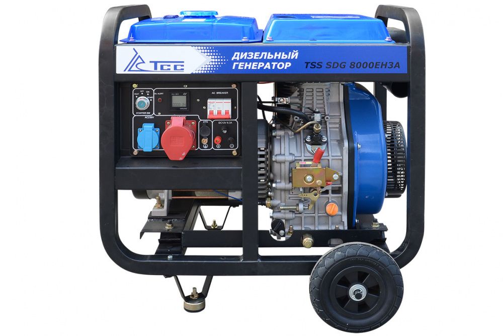 Дизель генератор TSS SDG 8000EH3A вид модели дизель генератор tss sdg 8000eh3a