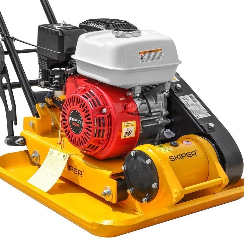 Виброплита SKIPER C120H-W (Honda GX200) вид модели виброплита skiper c120h-w (honda gx200)
