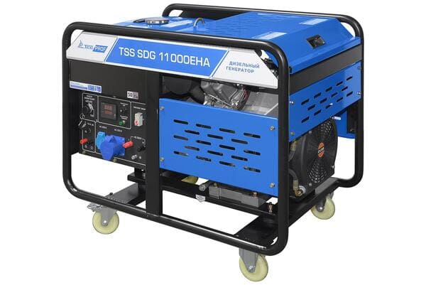 общий вид модели генератор дизельный tss sdg 11000eha