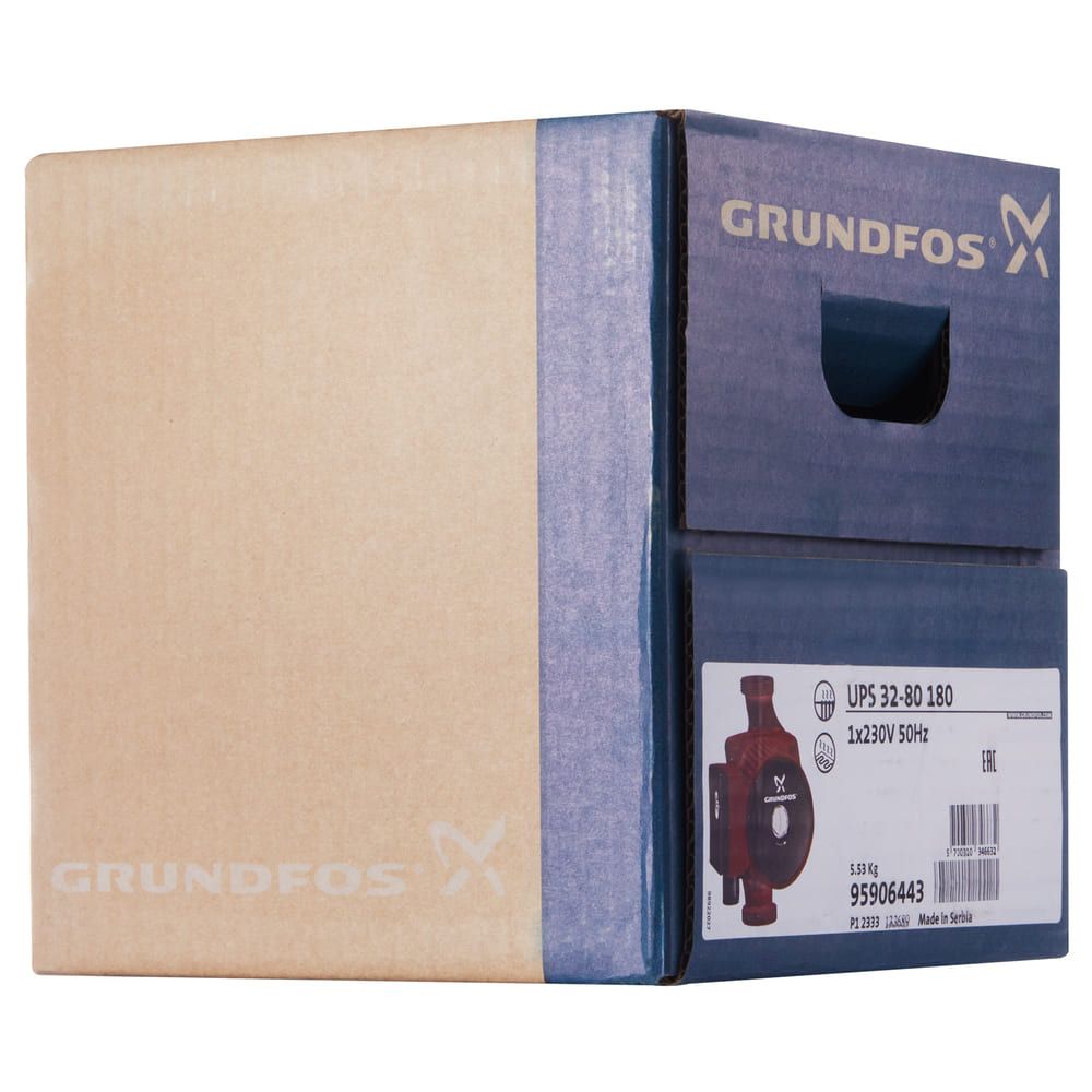 вид модели насос циркуляционный grundfos ups 32-80