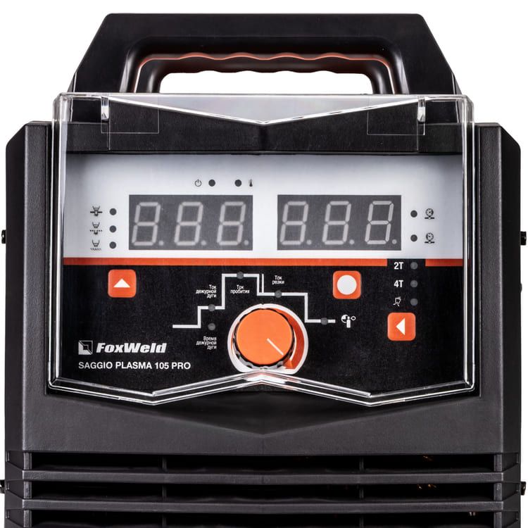 вид модели аппарат плазменной резки foxweld saggio plasma 105 pro