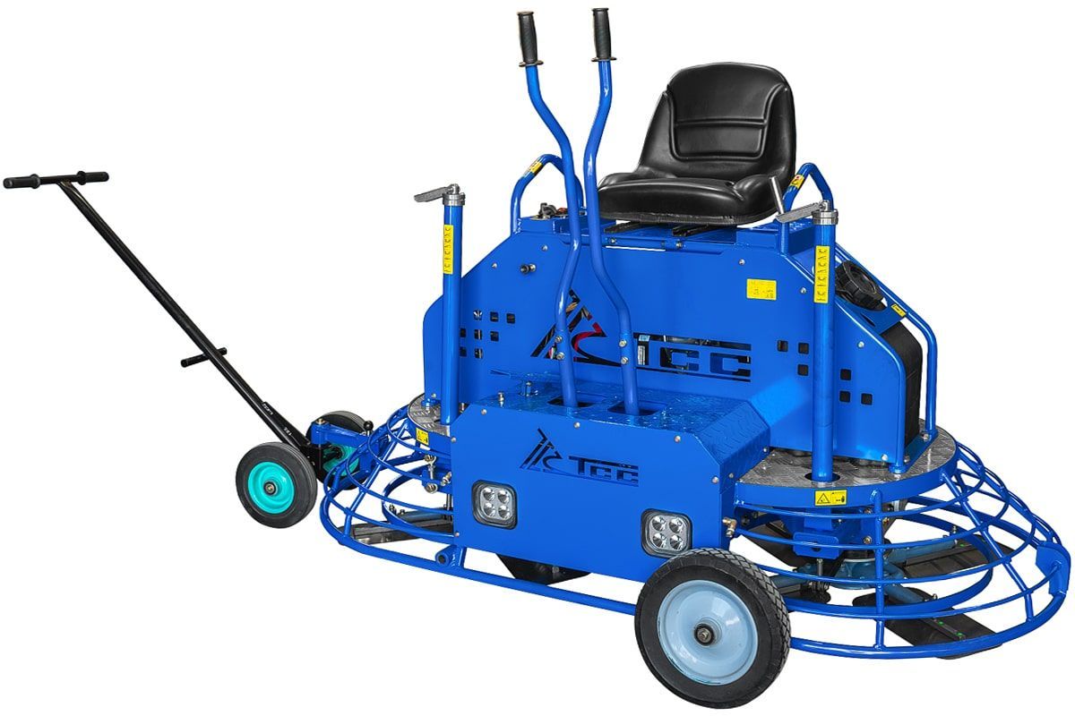 общий вид модели машина затирочная двухроторная tss drd 2000h (лопасти)