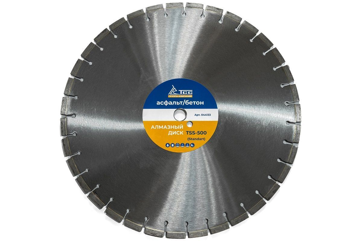 вид модели диск алмазный тсс-500 асфальт/бетон (standart)