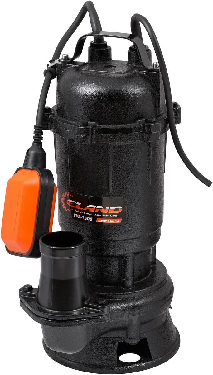 вид модели насос дренажно-фекальный eland eps-1500