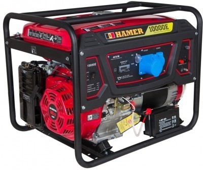 Модель бензогенератор hamer 10000e-pro общий вид модели бензогенератор hamer 10000e-pro