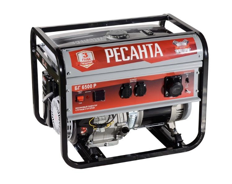 Модель генератор бензиновый ресанта бг 6500 р общий вид модели генератор бензиновый ресанта бг 6500 р