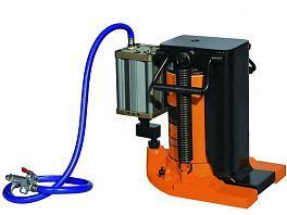 общий вид модели домкрат пневмогидравлический tor hhqd-30q, 30/15 т